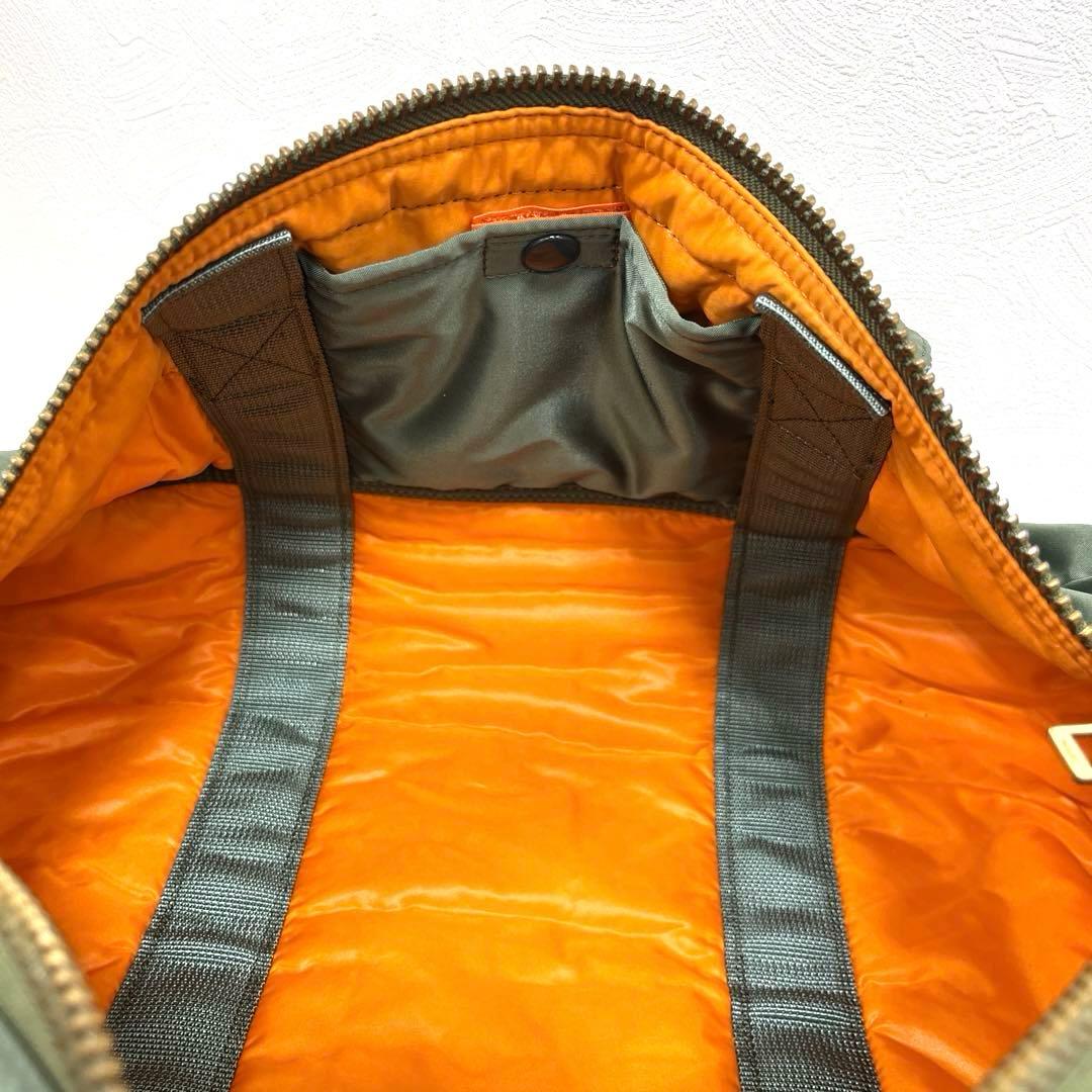 【希少★限定カラー】PORTER タンカー ボストンバッグ セージグリーン
