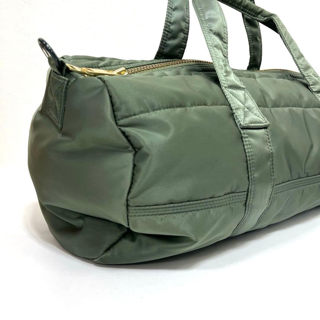 【希少★限定カラー】PORTER タンカー ボストンバッグ セージグリーン