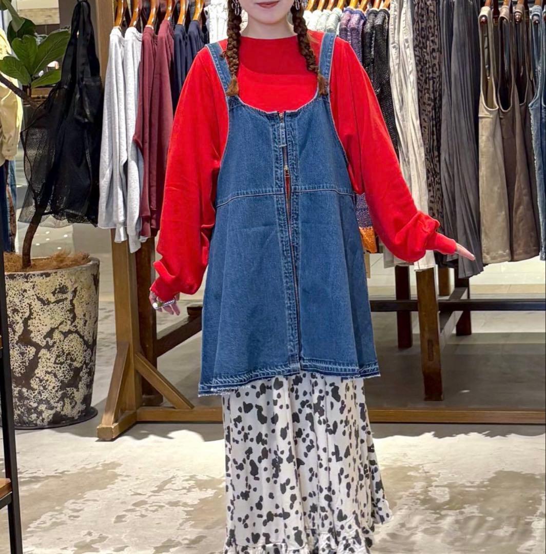 ニコアンド [NKJ 2025AW]2WAY OVER CAMISOLE 新品
