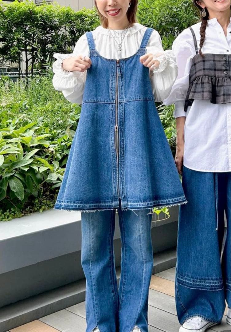 ニコアンド [NKJ 2025AW]2WAY OVER CAMISOLE 新品