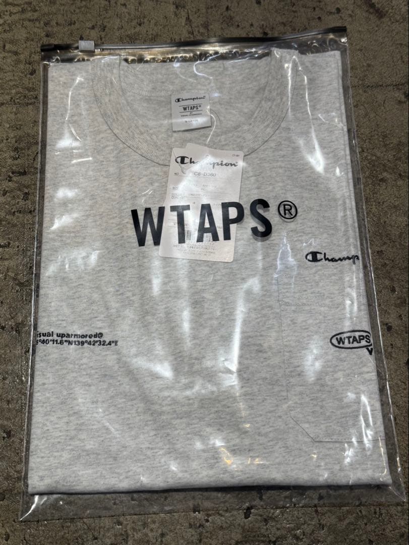 トップス WTAPS Champion Academy Cotton Ash Gray