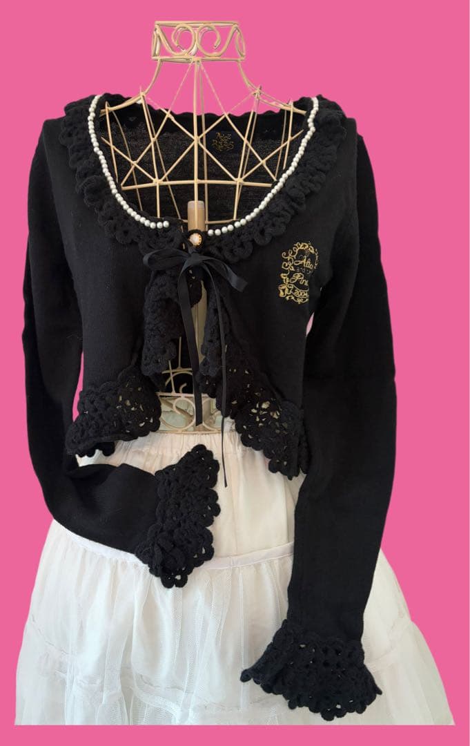 【美品】ALICE and the PIRATES 長袖ニットボレロ BABY