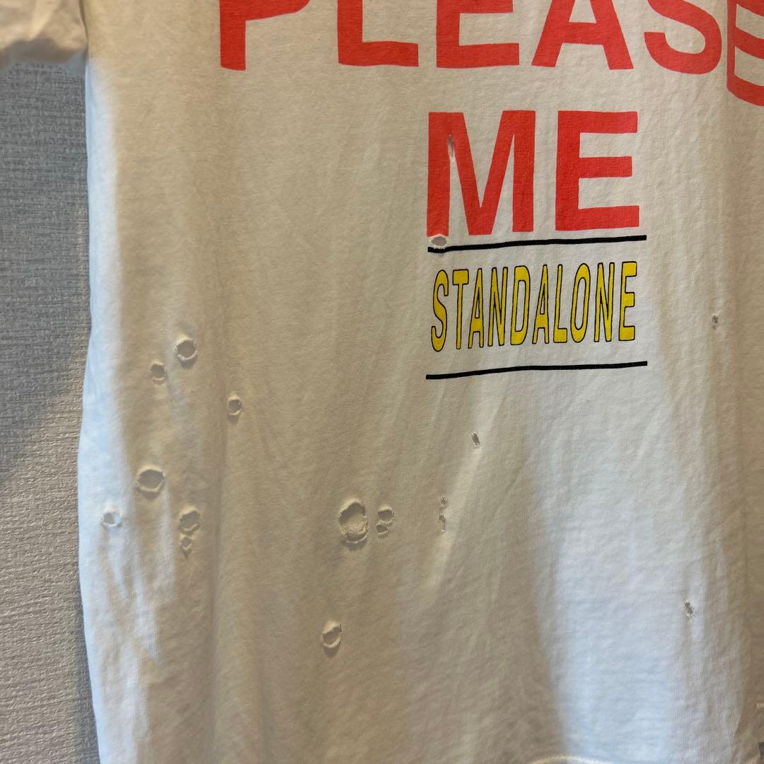 STANDALONE ホワイト Tシャツ ONE SIZE