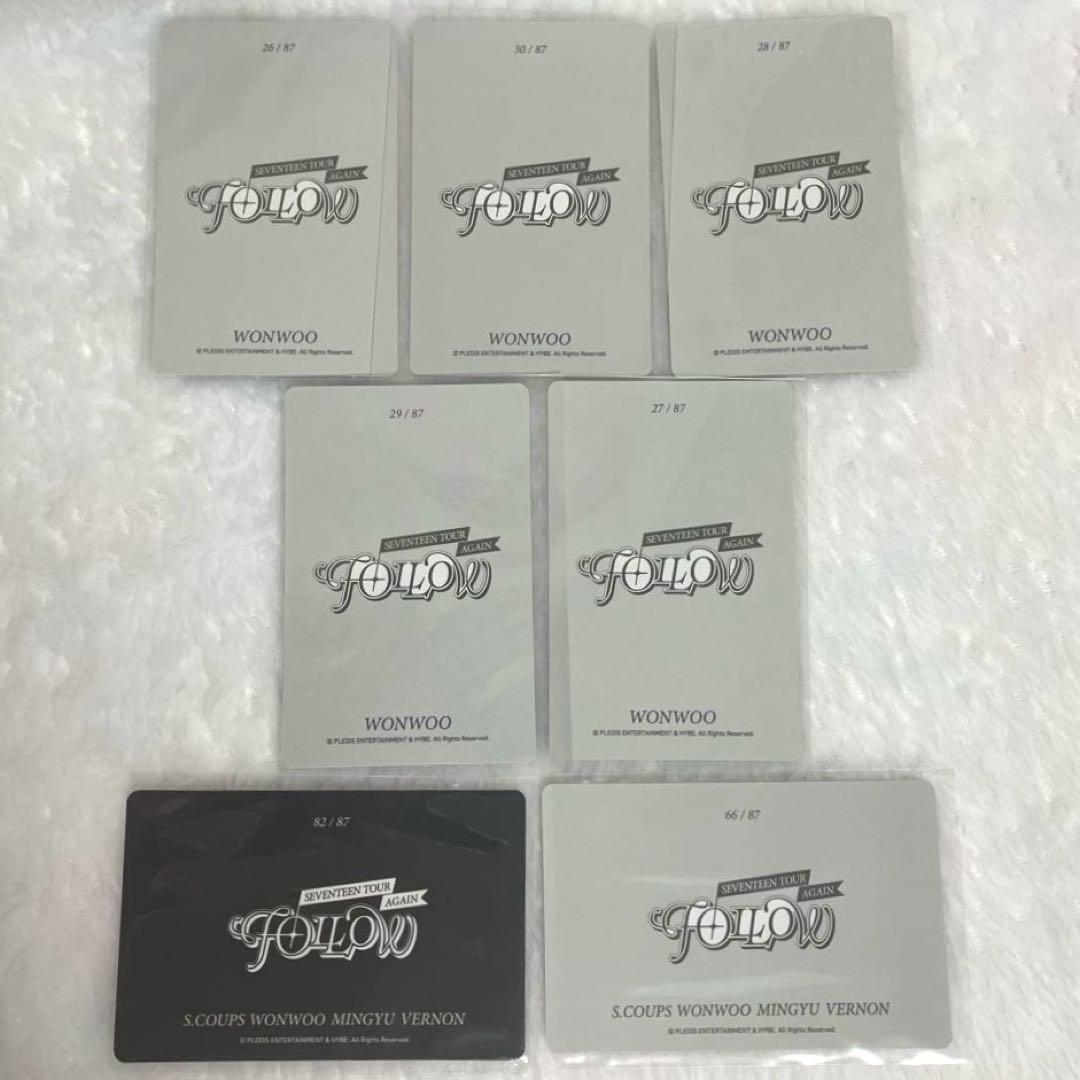 ウォヌ 30 トレカ follow again まとめ売り