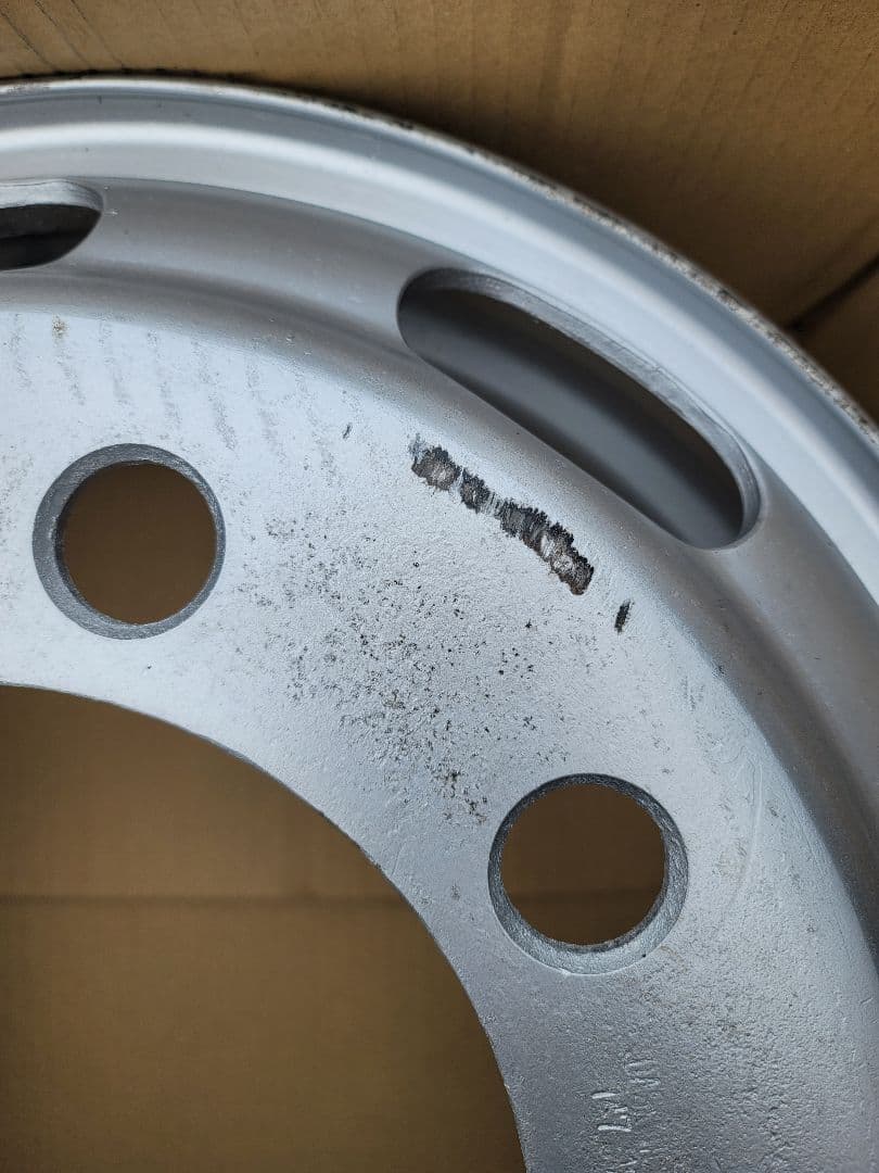 TOPY 19.5×6.75 スチールホイール 12本 JIS規格