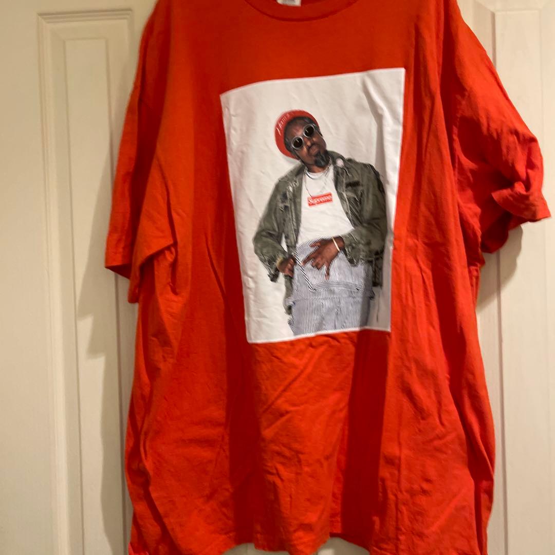 Supreme オレンジ Tシャツ XXL