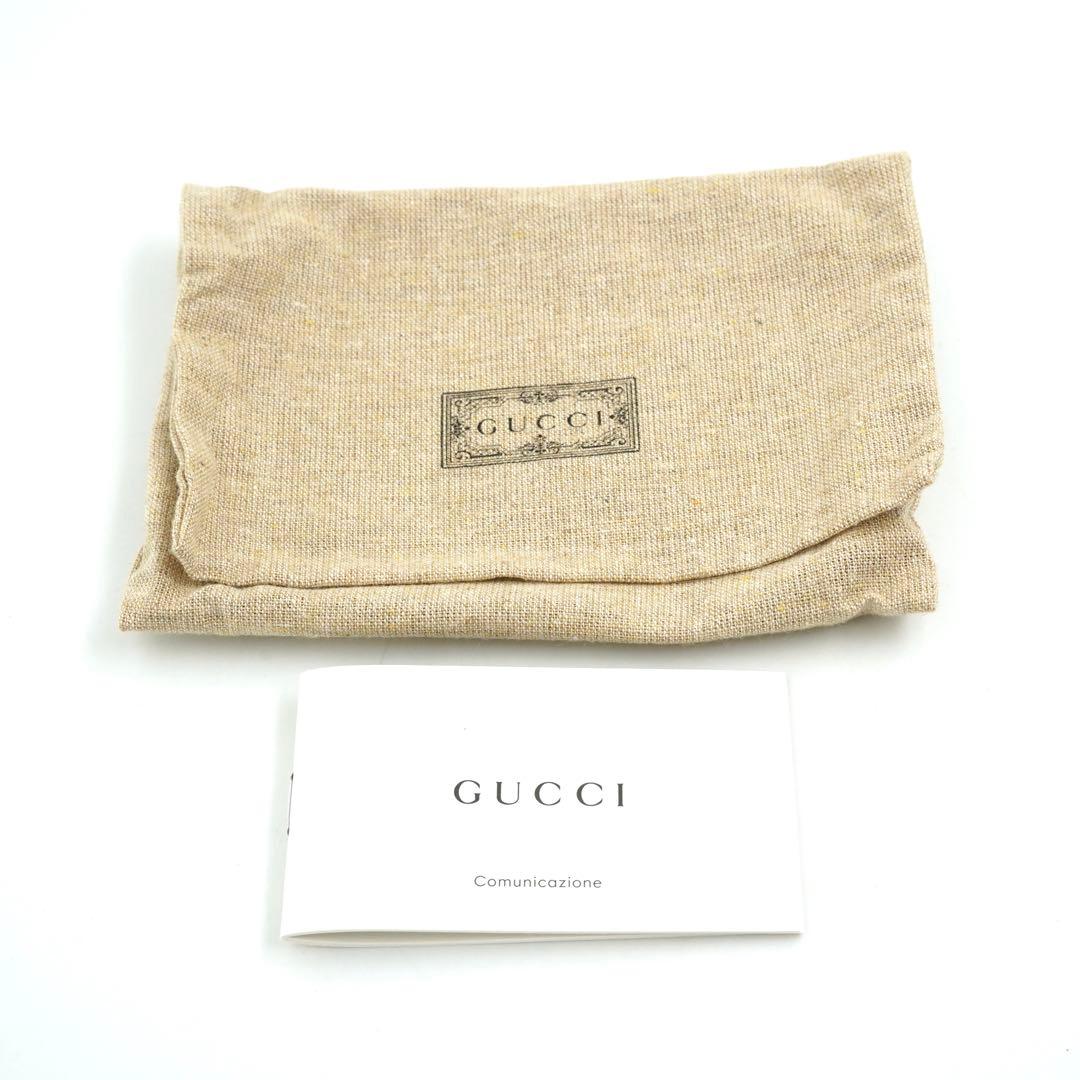 ✨未使用展示品✨　GUCCI ミニ財布　マーモント　GGロゴ 二つ折り　黒色