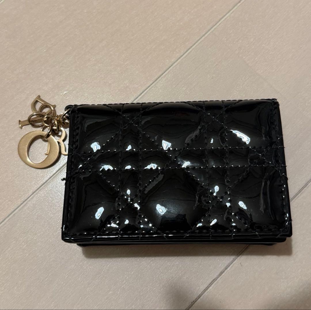 Lady Dior Bloom カードホルダー ディオール　カードケース