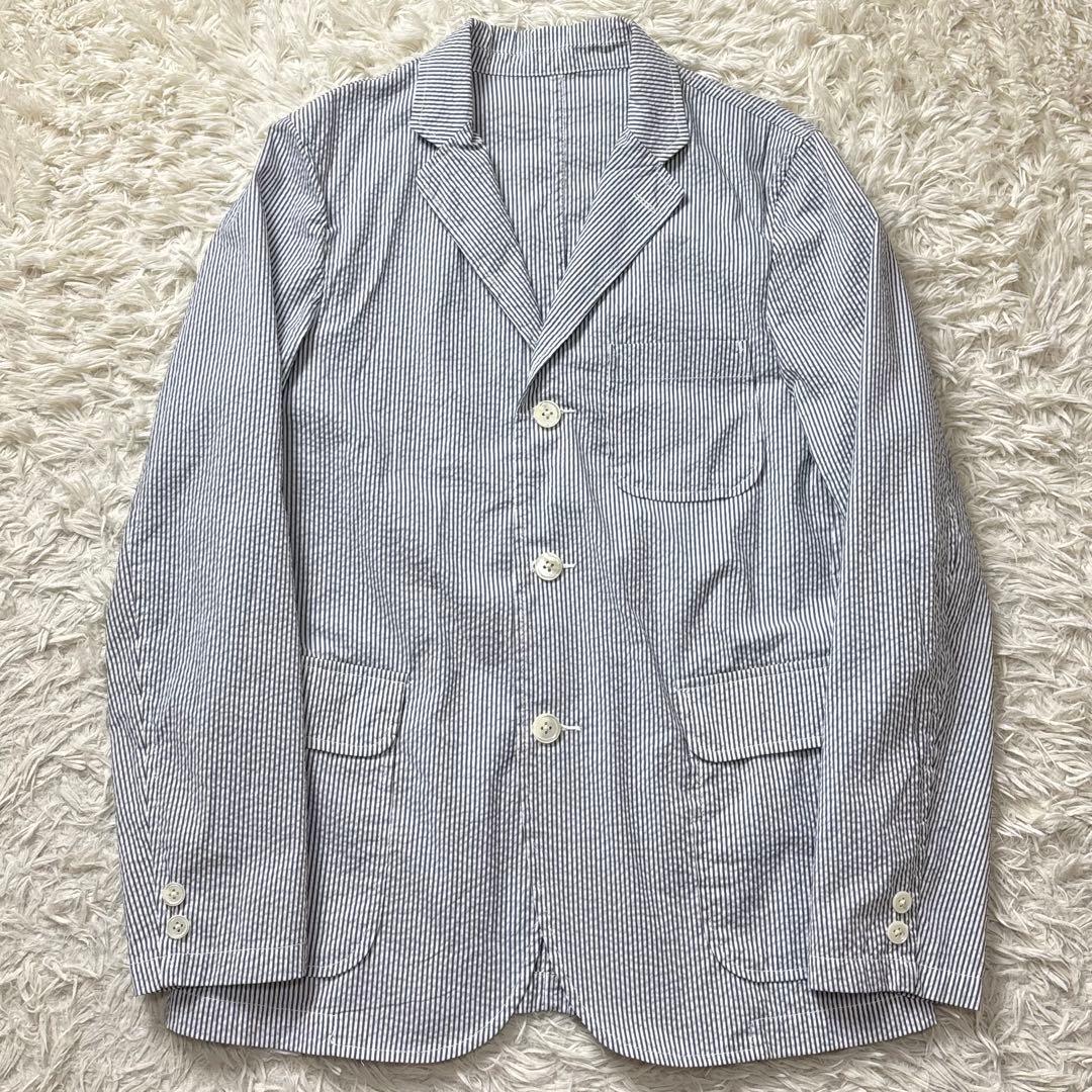 美品3B Shirt Jacket COOLMAX (R) Seersucker