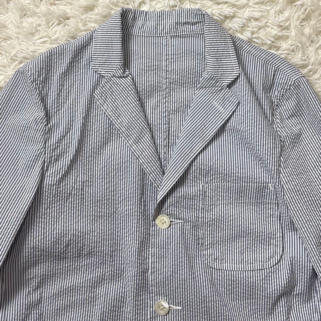 美品3B Shirt Jacket COOLMAX (R) Seersucker