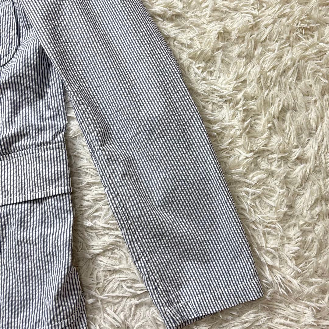 美品3B Shirt Jacket COOLMAX (R) Seersucker