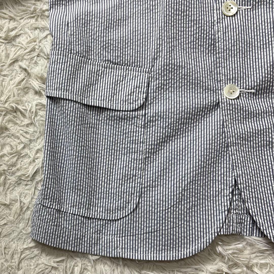 美品3B Shirt Jacket COOLMAX (R) Seersucker