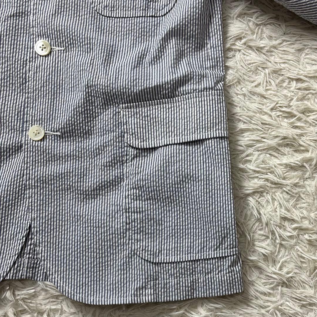 美品3B Shirt Jacket COOLMAX (R) Seersucker