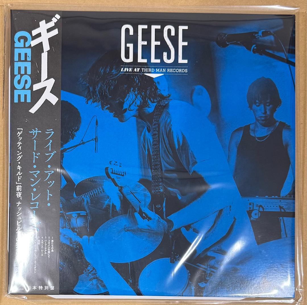 【BIG LOVE 限定盤】 GEESE ライブ盤 レコード LP