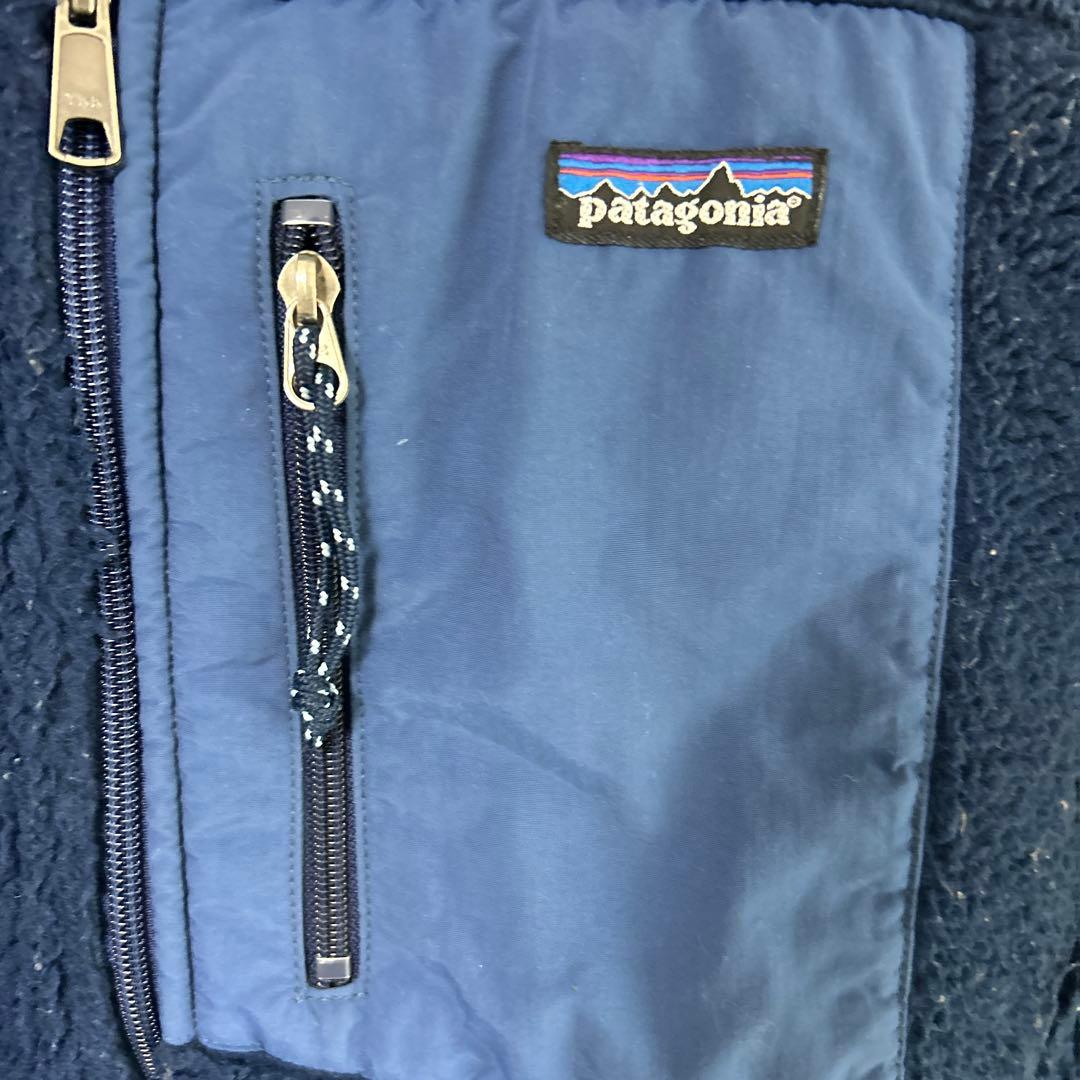 ヒ*リ様 patagonia フリースベスト L ネイビー　クラシックレトロx