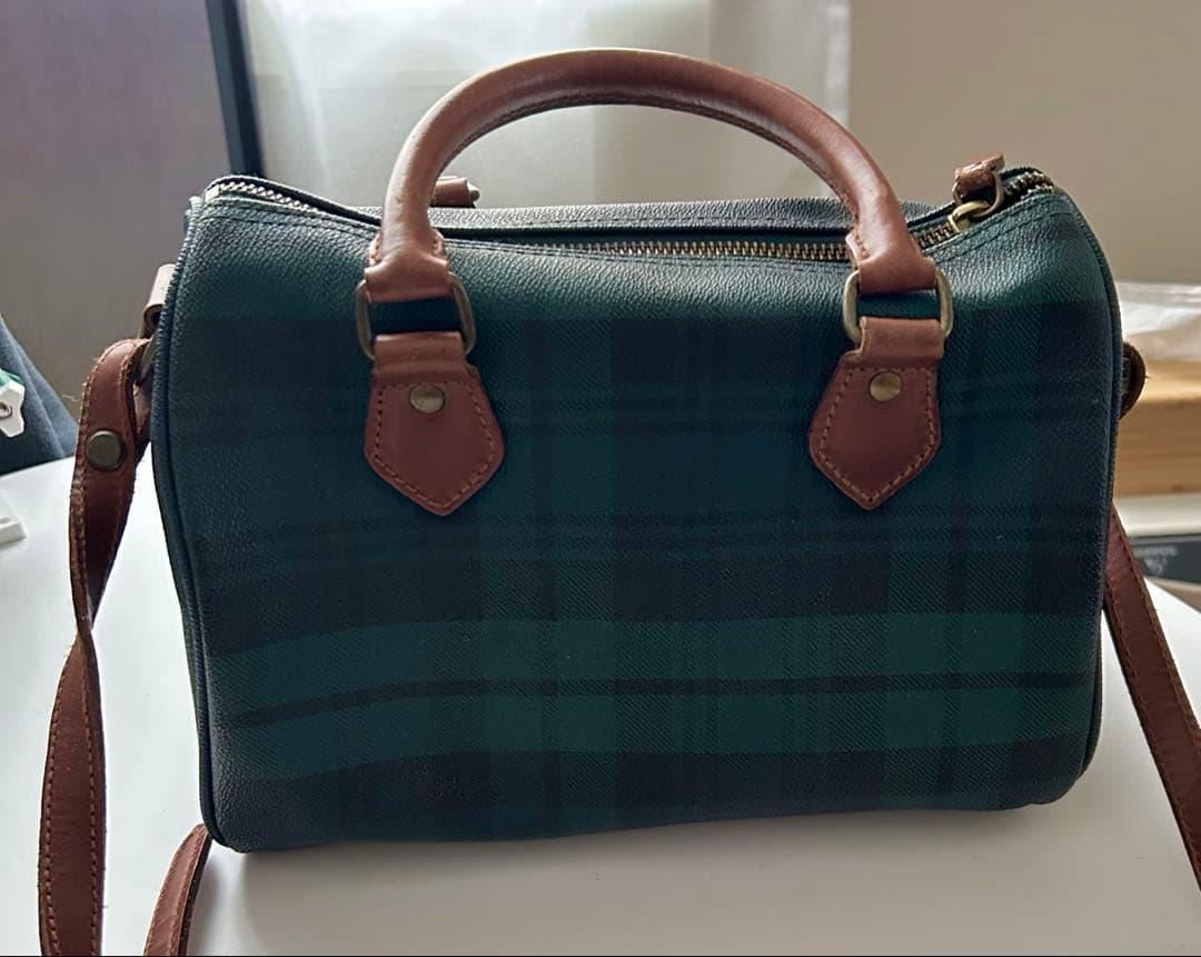 美品　ラルフローレン　ミニボストン