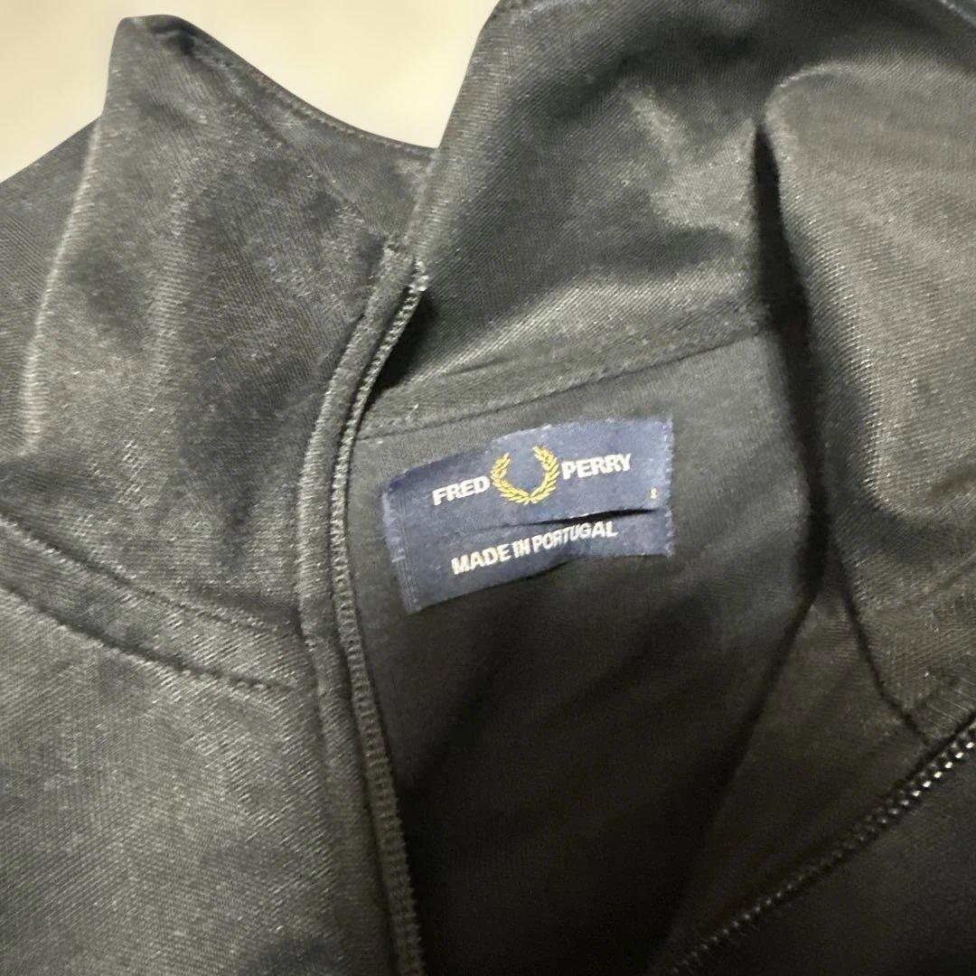 Fred Perry ジップアップジャケット ブラック