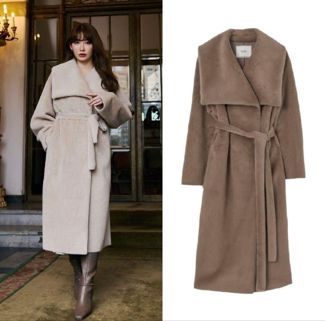 Her lip to Grace Wrap Coat (latte)M完売品