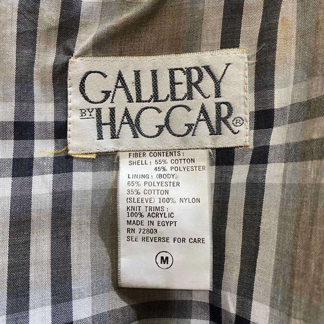 00s Hagger ハリントン スウィングトップ ジャケット ネイビー 短丈
