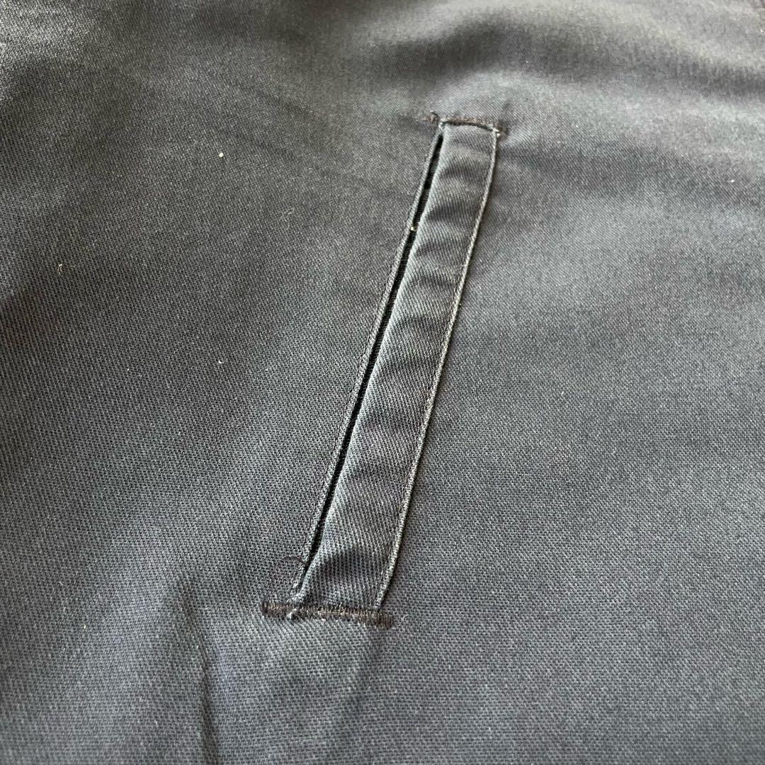 ジャケット・アウター Vintage Quilted Zip Work Blouson Navy M