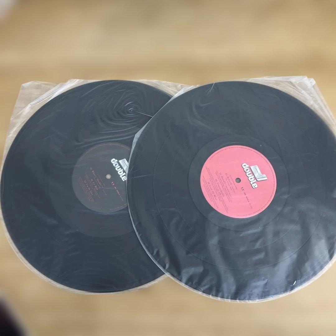 Double dj lp レコード　2枚組
