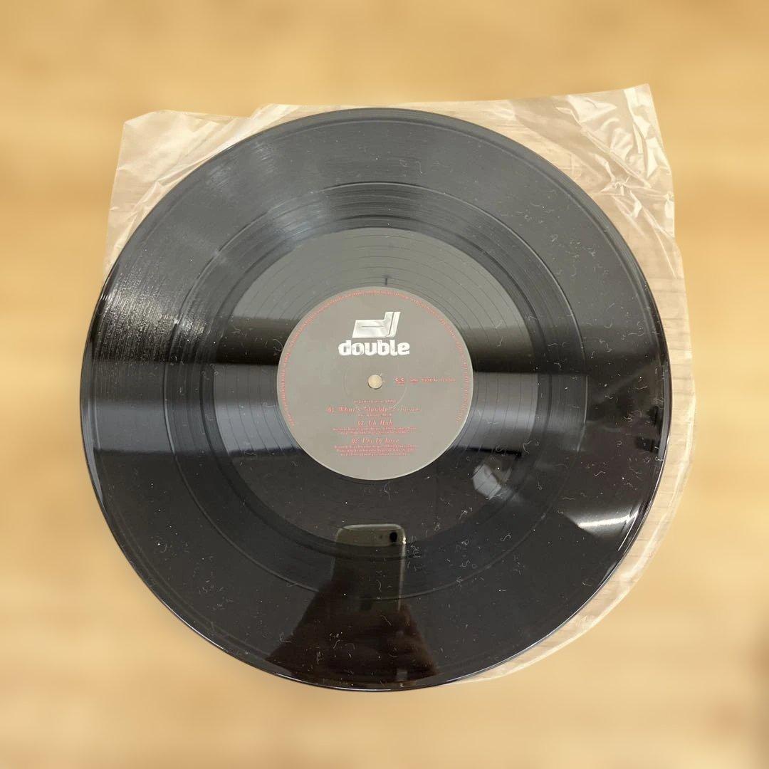 Double dj lp レコード　2枚組
