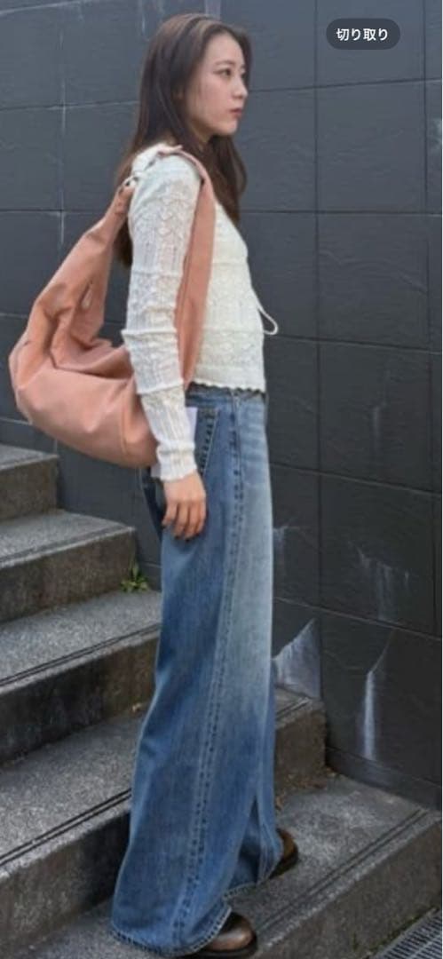 ★新品　MOSSY 大人気の白完売品　ニット　アンサンブル
