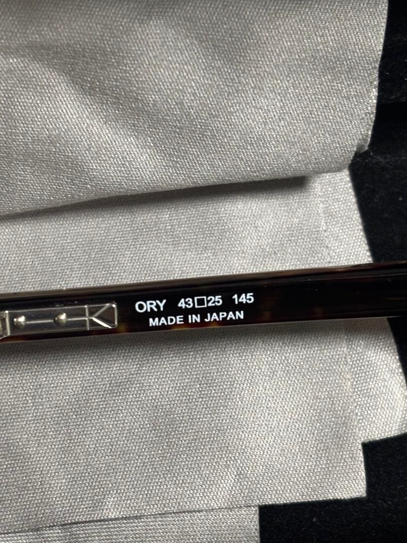 YUICHI TOYAMA U-166 Demi/Silver 鼈甲、ブラウン