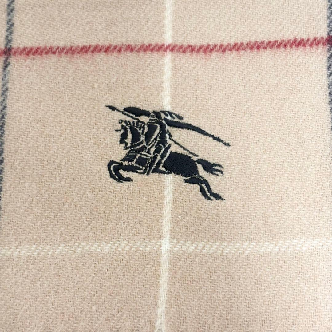 【新品】BURBERRY ひざ掛け ノバチェック 大判ストール マフラー ウール