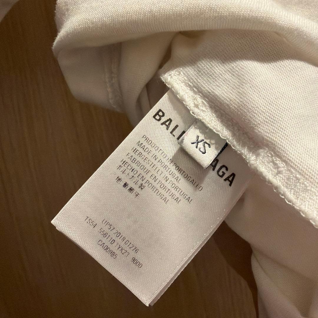 BALENCIAGA ロゴ Tシャツ ホワイト