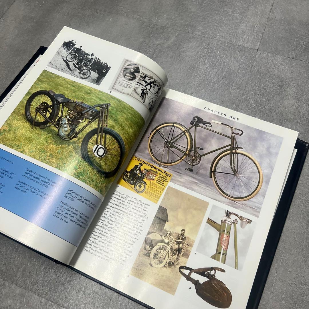 ヴィンテージバイクハーレーダビッドソンアメリカンモーターサイクル洋書バイカー