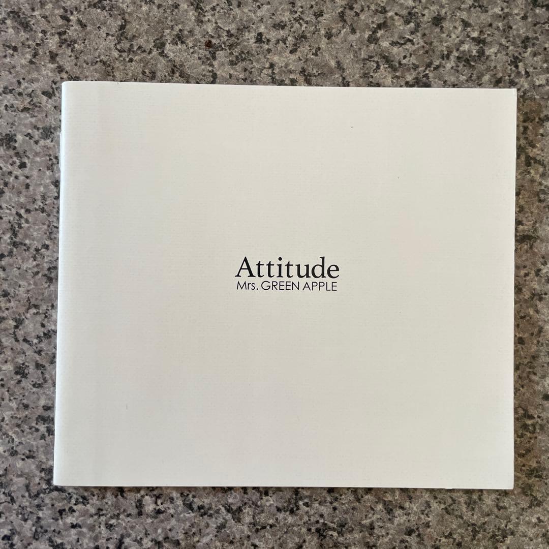 Mrs. GREEN APPLE Attitude 初回限定盤 CD DVD