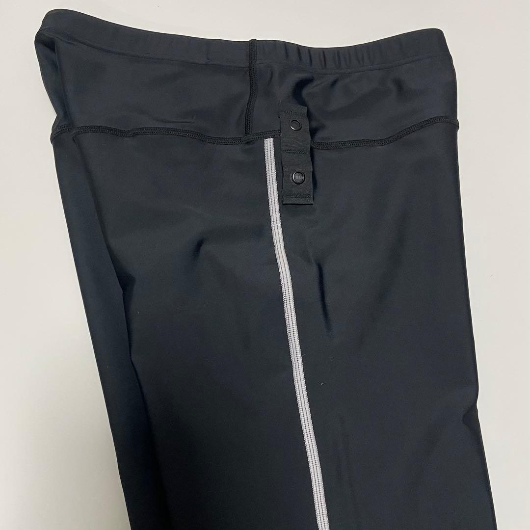 スピード セパレート水着 グレー切替＋ショート＆ロングパンツ付き（M）3点セット