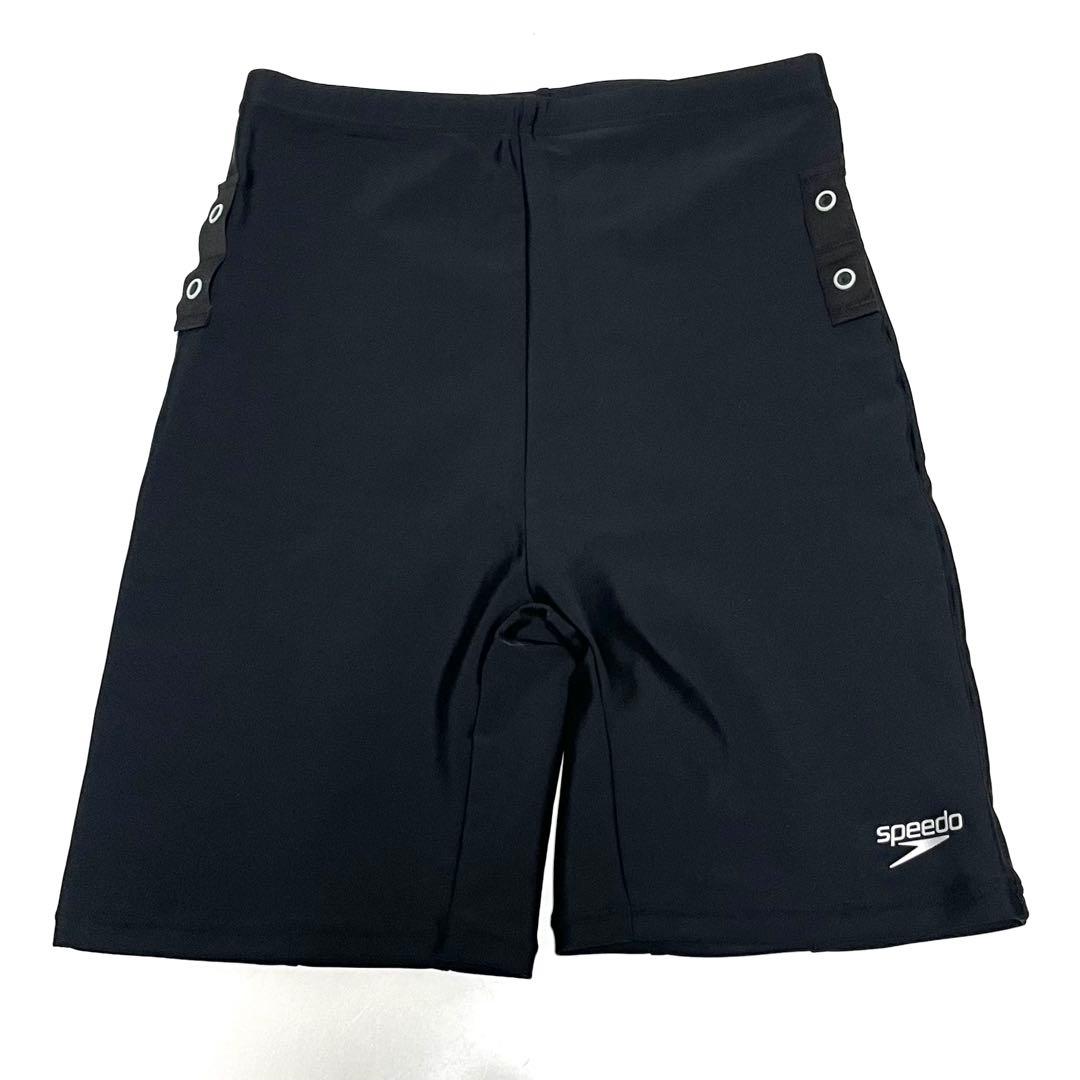 スピード セパレート水着 グレー切替＋ショート＆ロングパンツ付き（M）3点セット