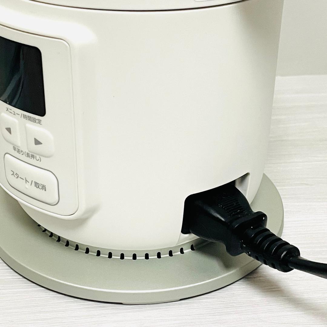 【美品・2025年製】シロカ ヒーター機能付きブレンダー SM-S151