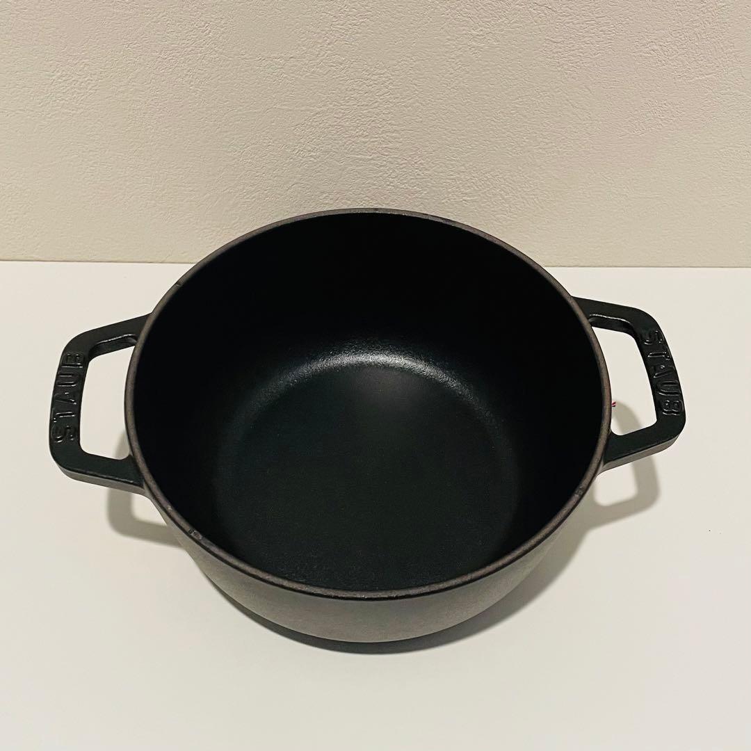 ⭐️美品⭐️ストウブ　STAUB ワナベ　WA-NABE 16㎝　ホーロー鍋