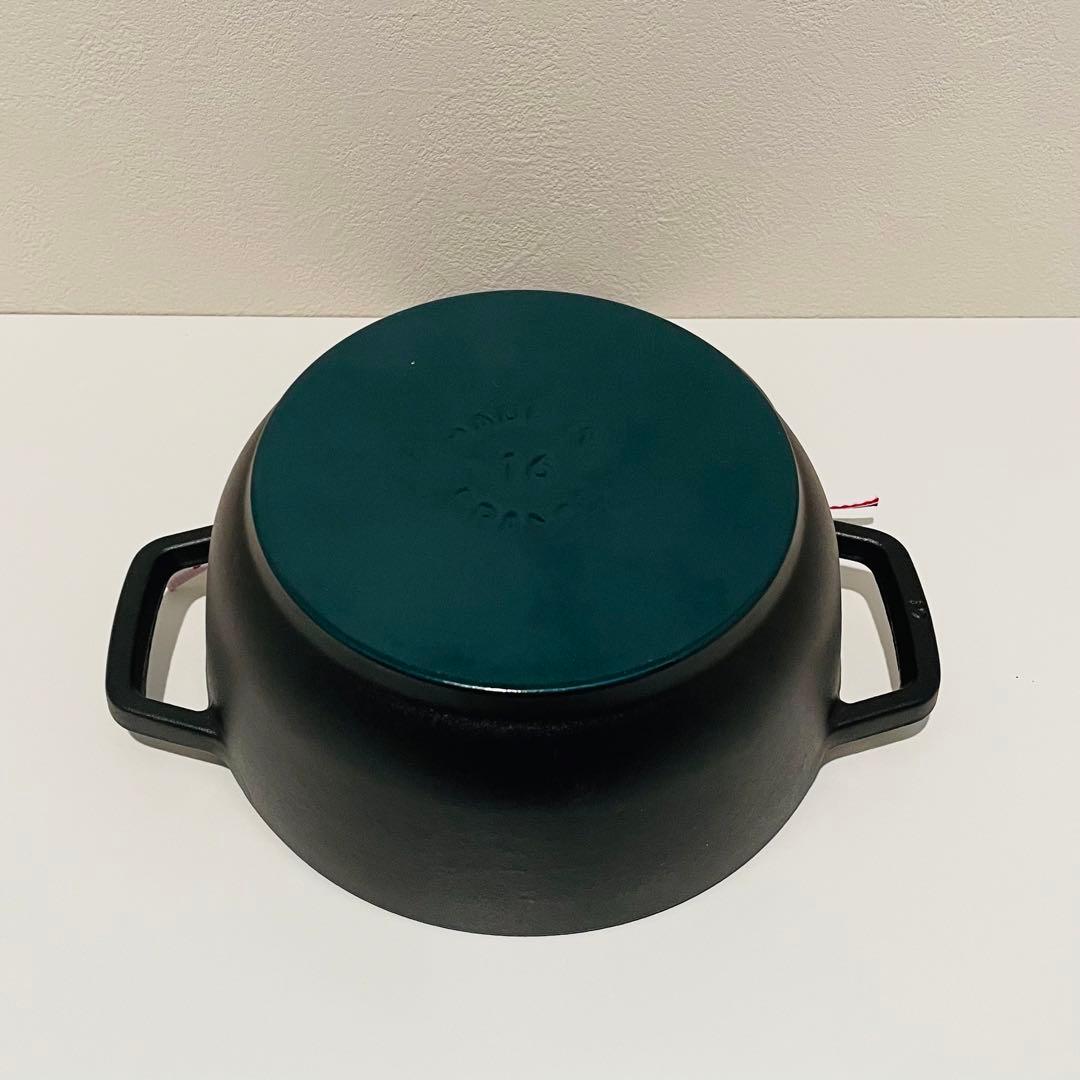 ⭐️美品⭐️ストウブ　STAUB ワナベ　WA-NABE 16㎝　ホーロー鍋