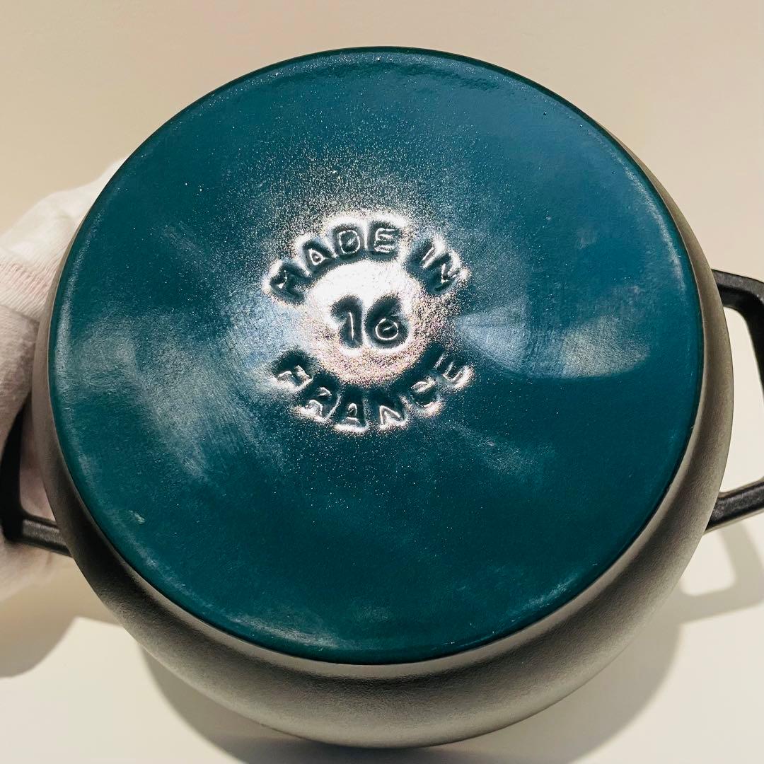 ⭐️美品⭐️ストウブ　STAUB ワナベ　WA-NABE 16㎝　ホーロー鍋