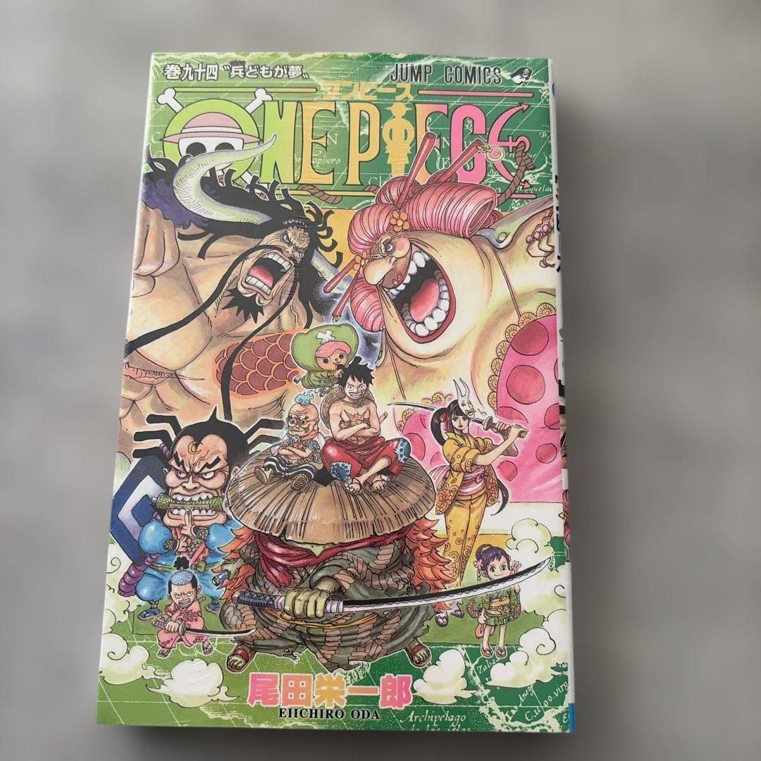 ワンピース　94巻　99巻　104巻　初版　シュリンク付き