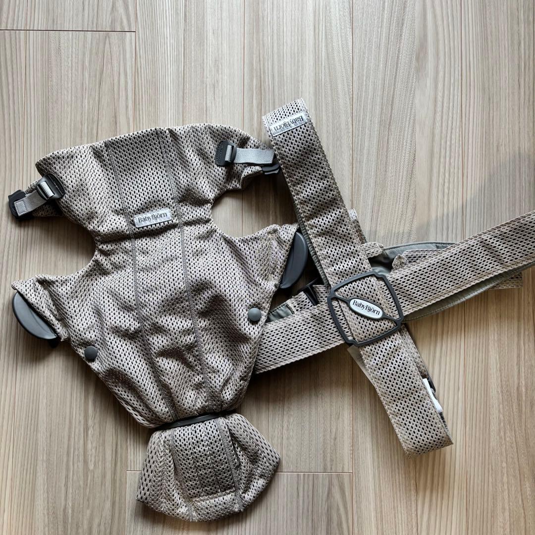 BabyBjörn ベビーキャリア Mini （グレーベージュ)