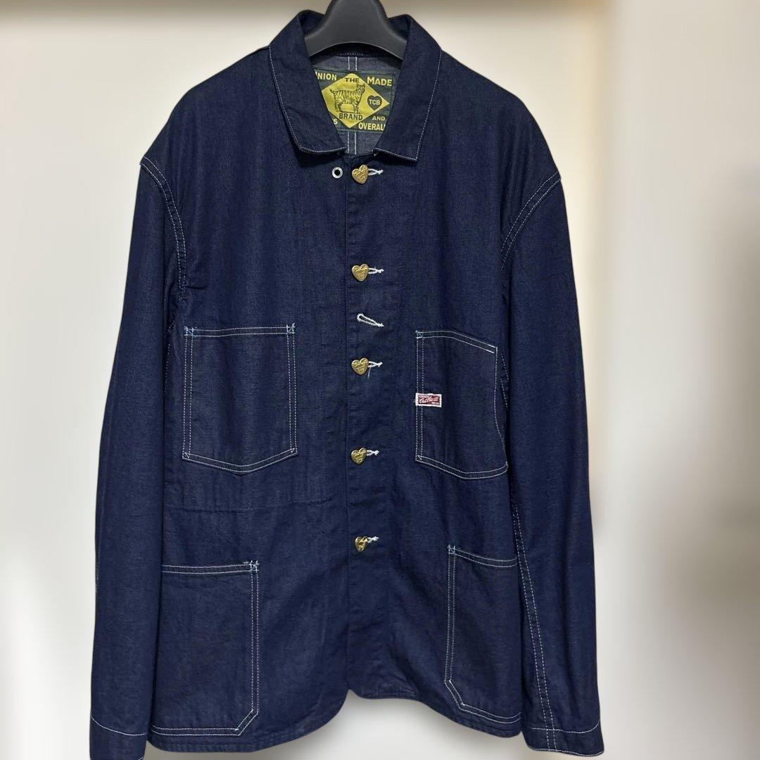ジャケット・アウター TCB jeans Cathartt Chore Coat 10OZ 42