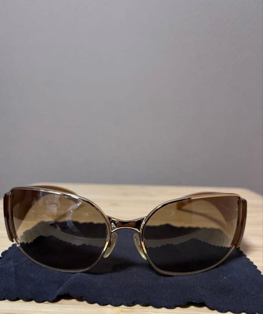 CHANEL シャネル 4115 C299/13 サングラス　ゴールド　メタル