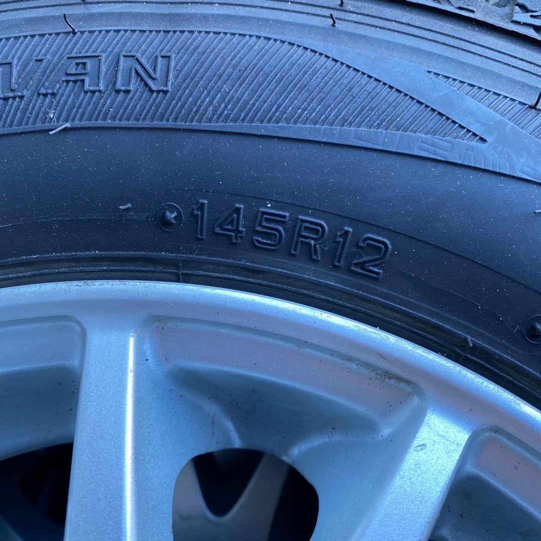 ダンロップスタッドレスタイヤ、145R12