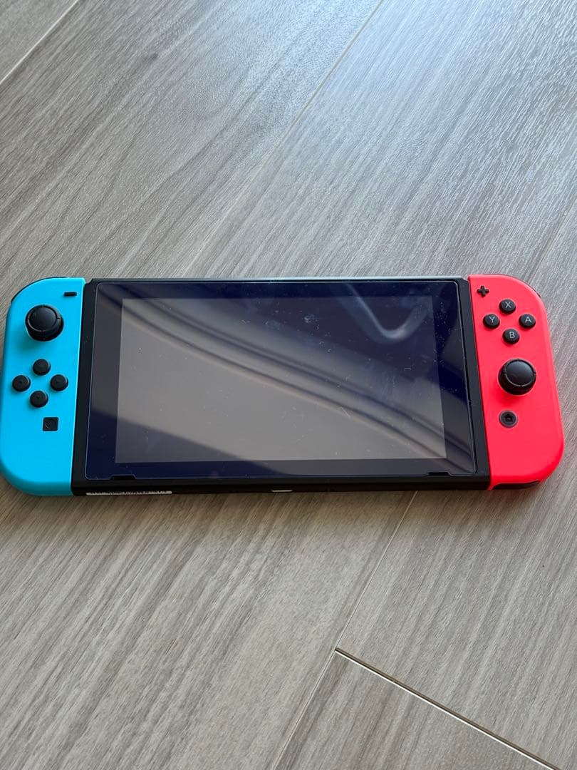 （使用頻度極小）Nintendo Switch 青/赤 本体