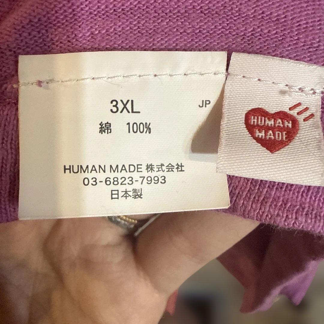 渋谷PARCO 購入　HUMAN MADE 3XL Tシャツ　2025 着用1回