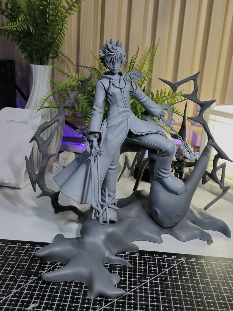 ロクサス　フィギュア　ガレージキット　キングダムハーツ KH 未塗装未組立