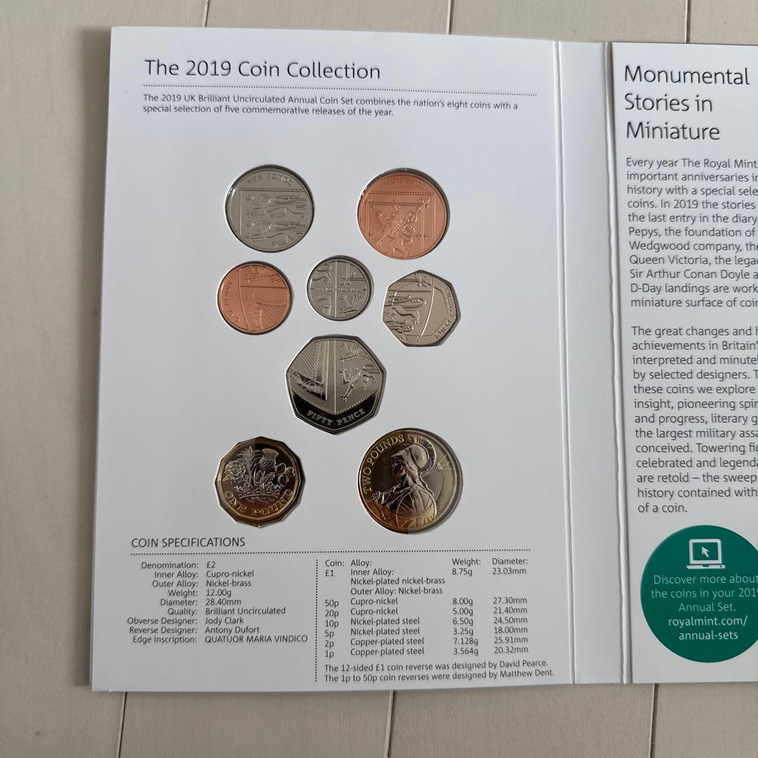 2019年 イギリス ブリリアントアンカリキュレイテッドセット