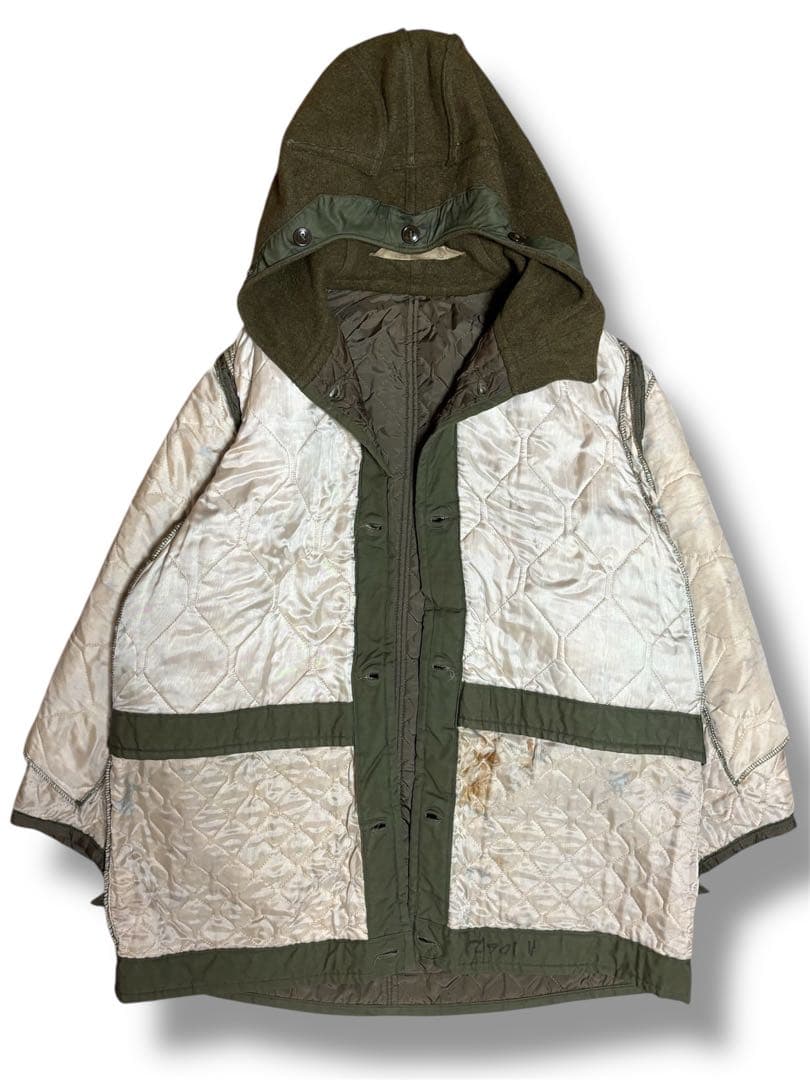 【最終価格】40’s U.S.ARMY M-48 テストサンプルライナー