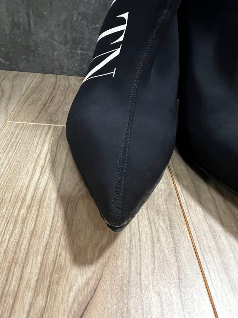 VALENTINO ブラック ブーツ 37
