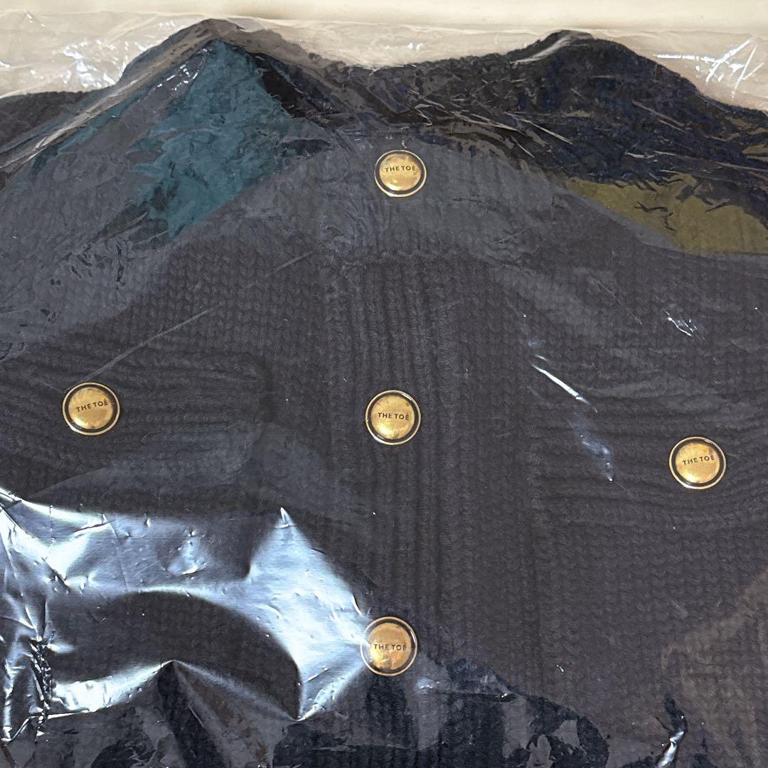 THE TOÉ Residenz Knit Cardigan black